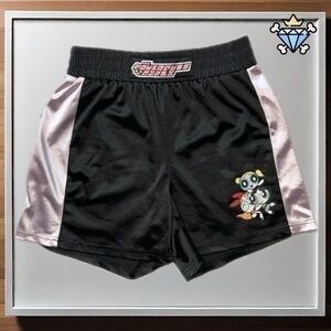 ROMWE X THE POWERPUFF GIRLS HIGH WAIST BOXER SHORTS SIZE 7 JUNIORS LOUNGEWEAR